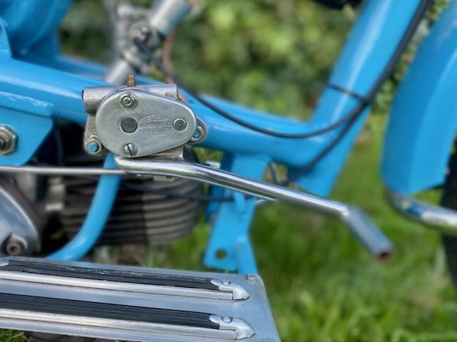 Aermacchi 125 U/N de 1954 – Prototipo, Rara Ligera Italiana, Estado Casi Perfecto